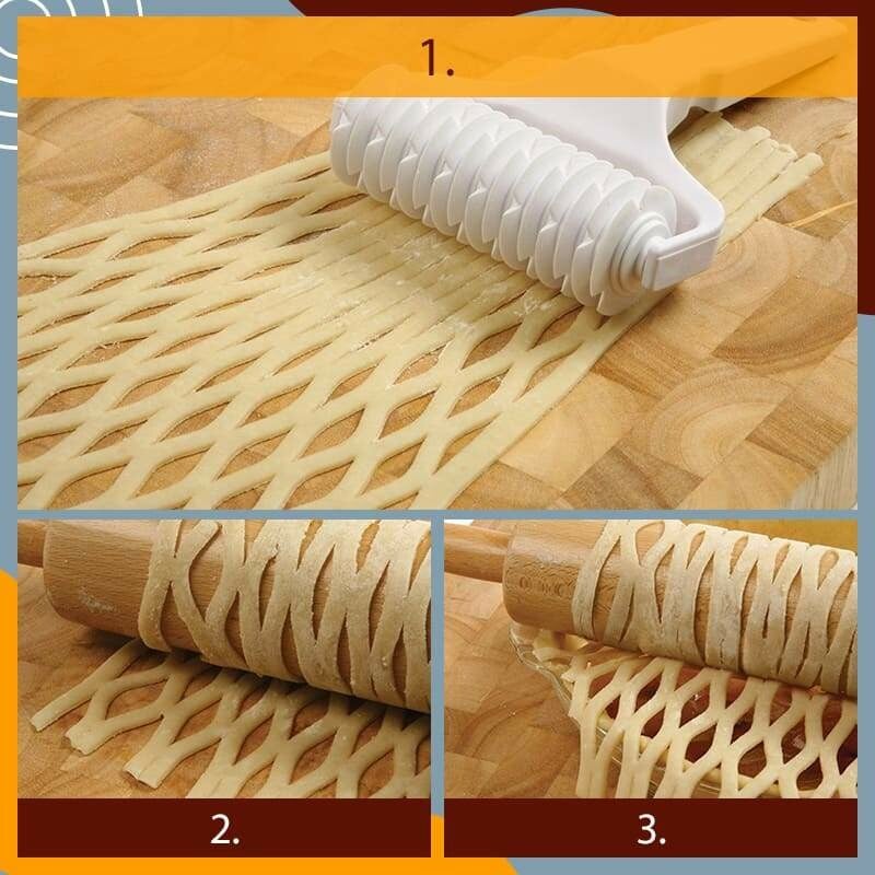 (🔥NOW 50% OFF🔥) Pastry Lattice Roller Cutter