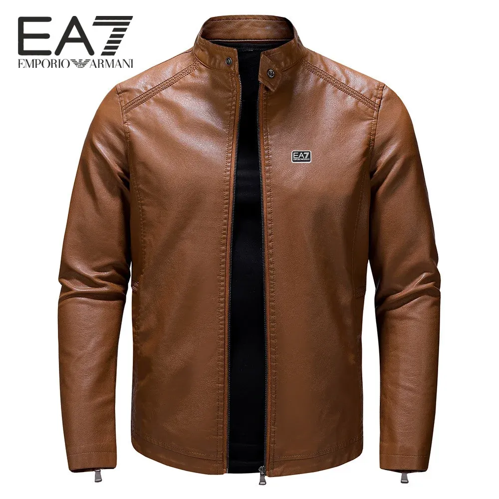 Armani Chaqueta de piel de vacuno para hombre