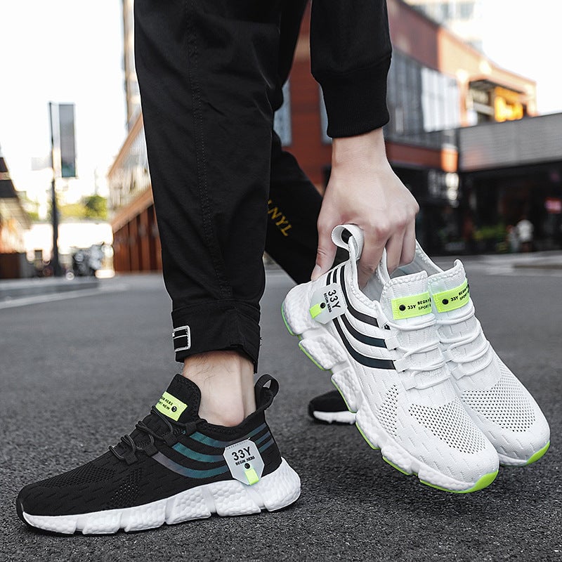 Men's Mesh Fly-woven Breathable Casual Shoes