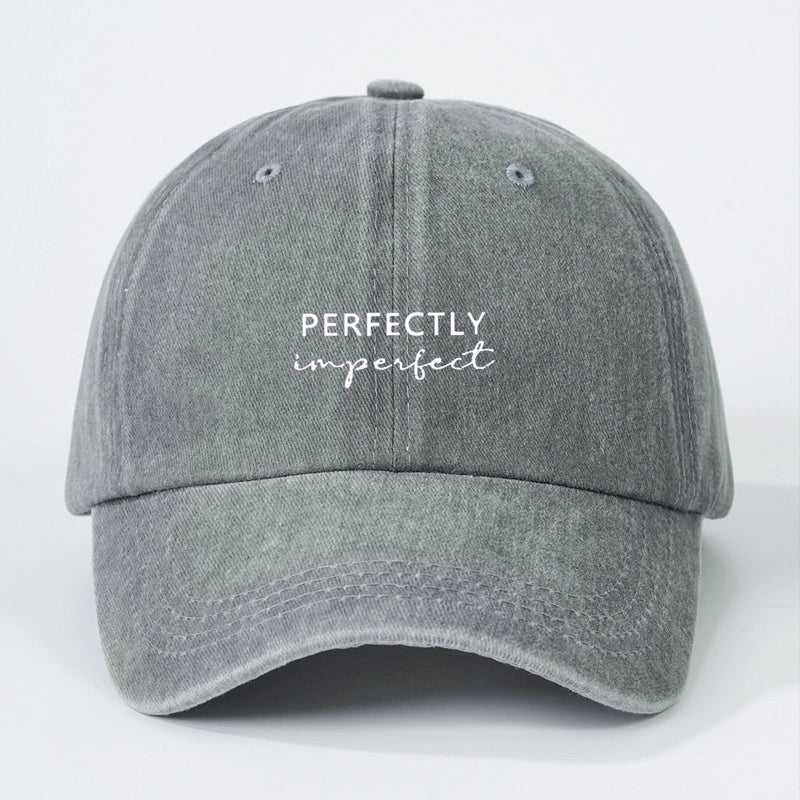 Women's Commute Letter Curved Eaves Baseball Cap