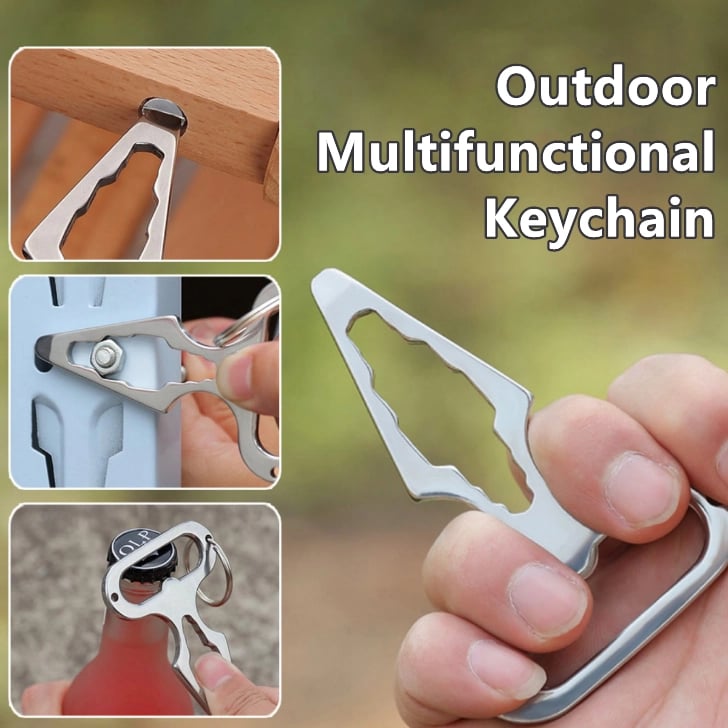(49% OFF) Outdoor Multifunctional Keychain