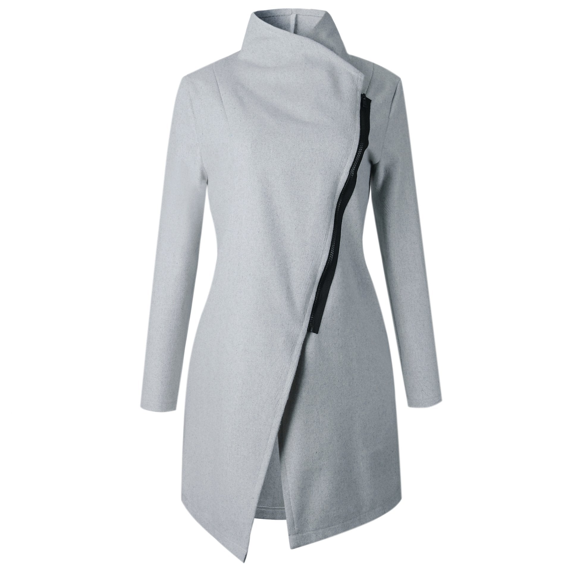 Slim Zipper Coat