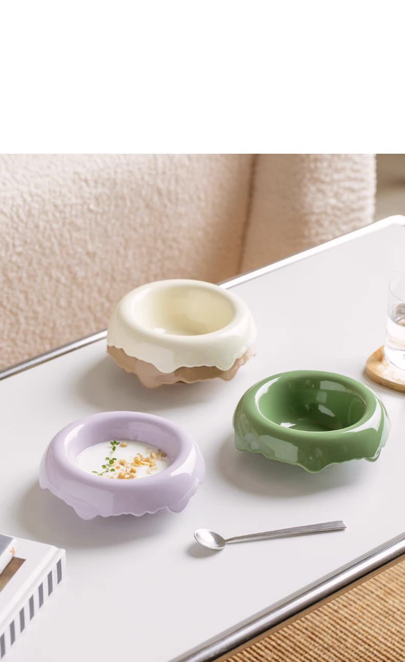 Ice-Cream Macaron Pet Bowl | Dog Bowls & Cat Bowls | My Rainbow Pets