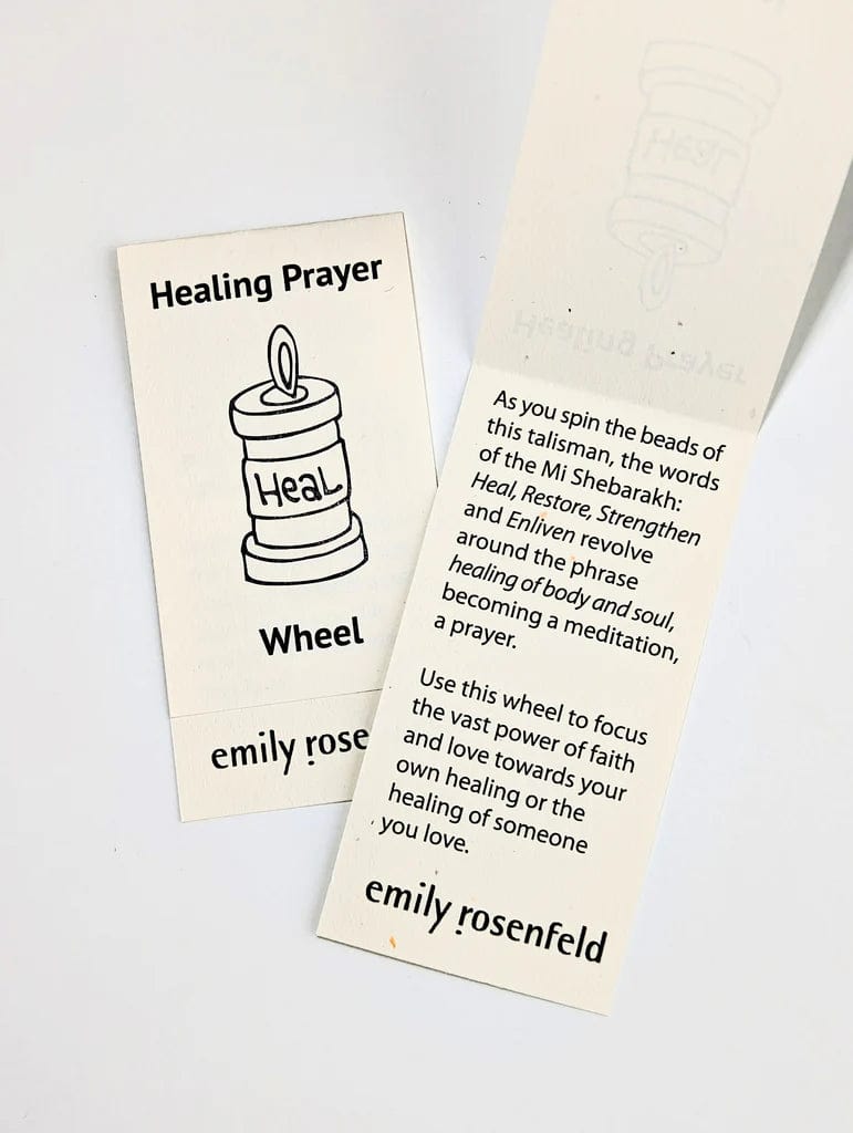 Healing Prayer Wheel Necklace