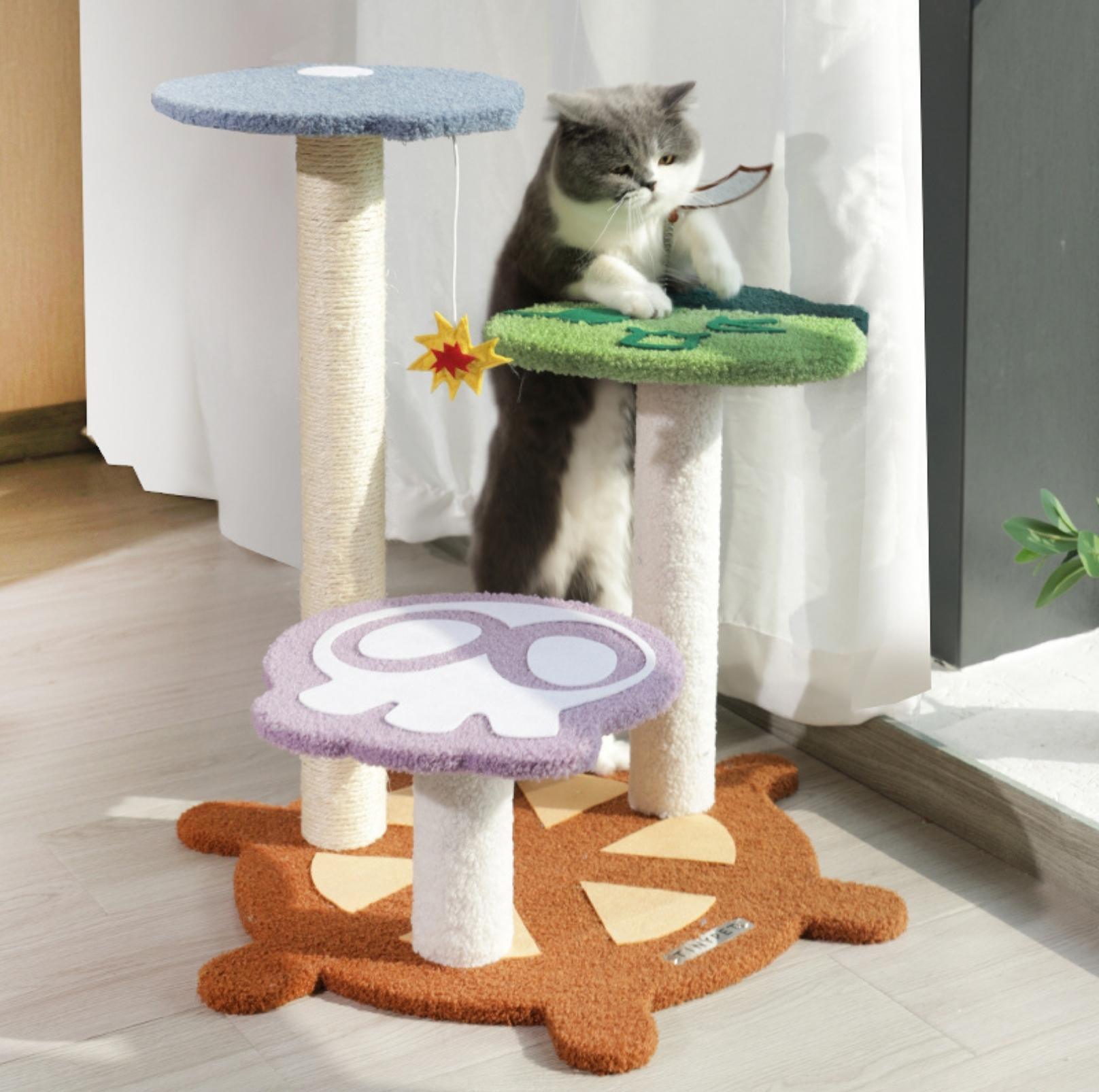 Tinypet Captain A-Bing's Pirate Ship Cat Tree Climbing Frame