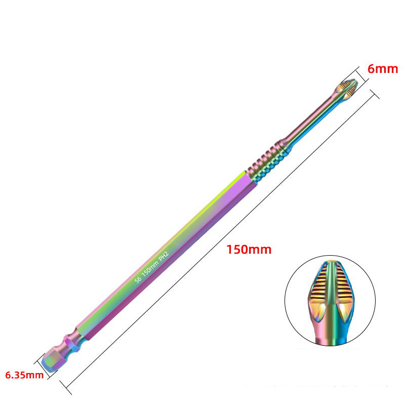 Powerful Durable Non-Slip Magnetic Screwdriver Head