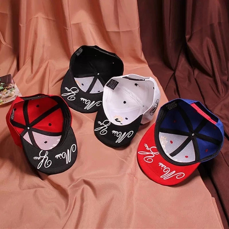 Boys' Baseball Cap Fashion Hip Hop Hat For Boys Children Flat Brim Hat Boys' Fried Street Hat Spring And Autumn Peaked Cap