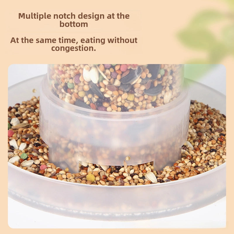 Rutin Chicken Feeder Automatic Feeder Chick Quail Drinker Pigeon Parrot Sink Bird Feeder Water Feeder