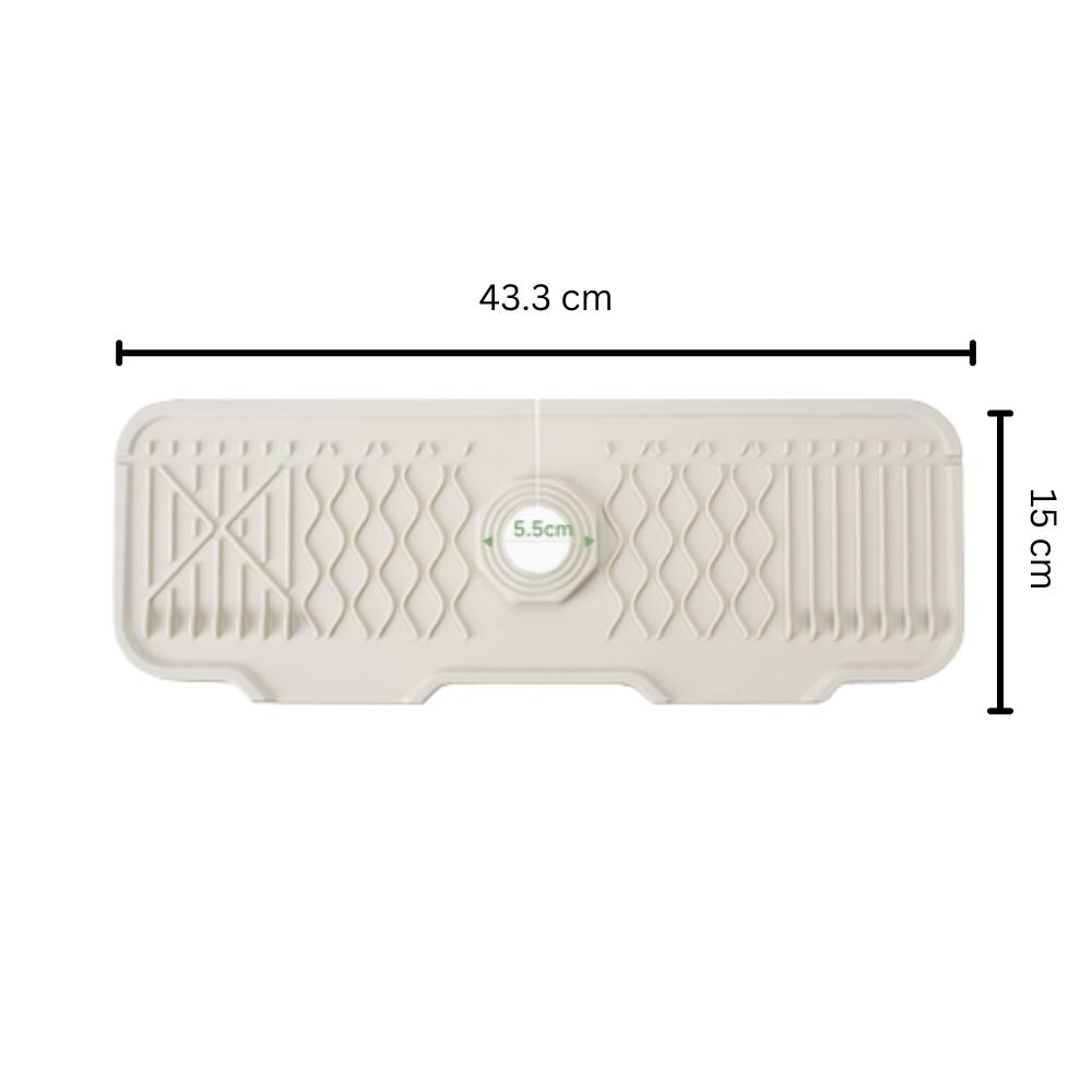 Rubber Faucet Sink Mat