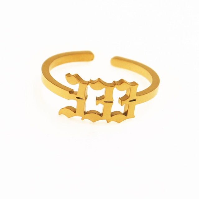 Lucky Angel Number Rings