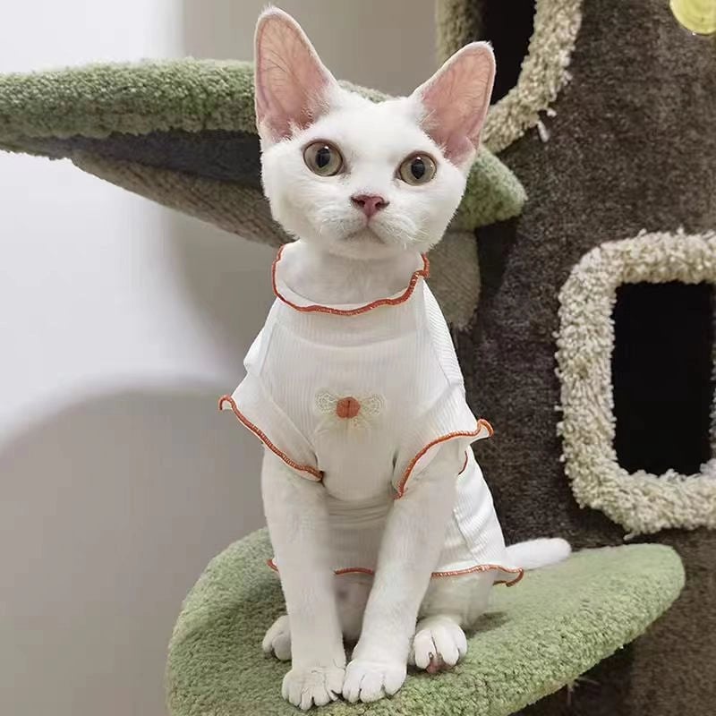 Minimalist Polyester Solid Color Pet Clothing