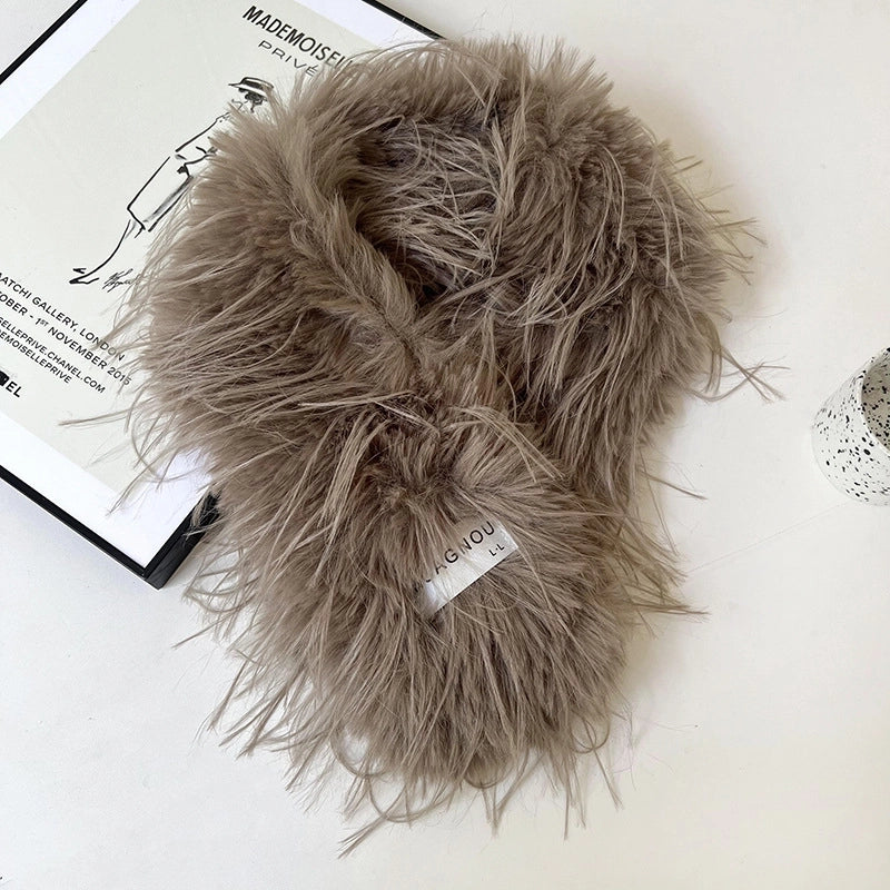 Women's Elegant Basic Solid Color Polyester Scarf