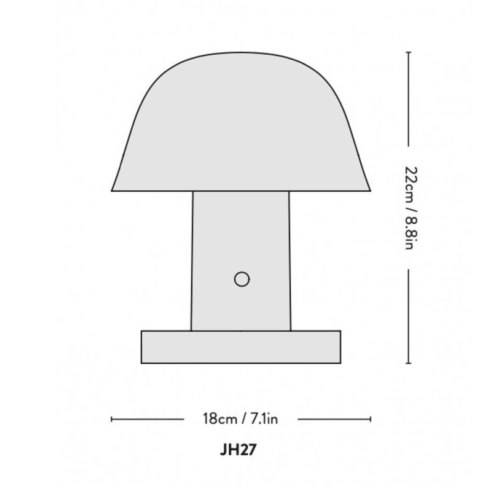 Tradition Setago JH27 portable table lamp