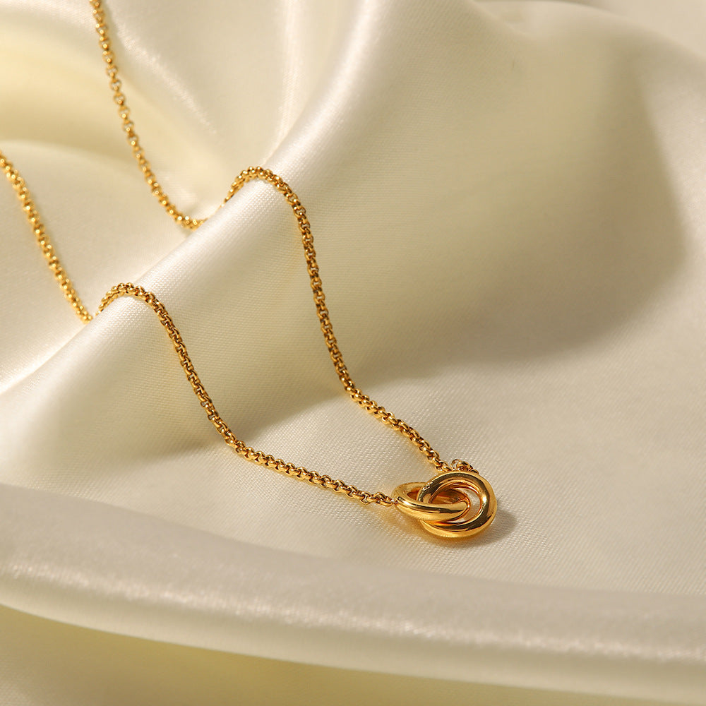 Chain Irregular Stainless Steel 18K Gold Plated Necklaces