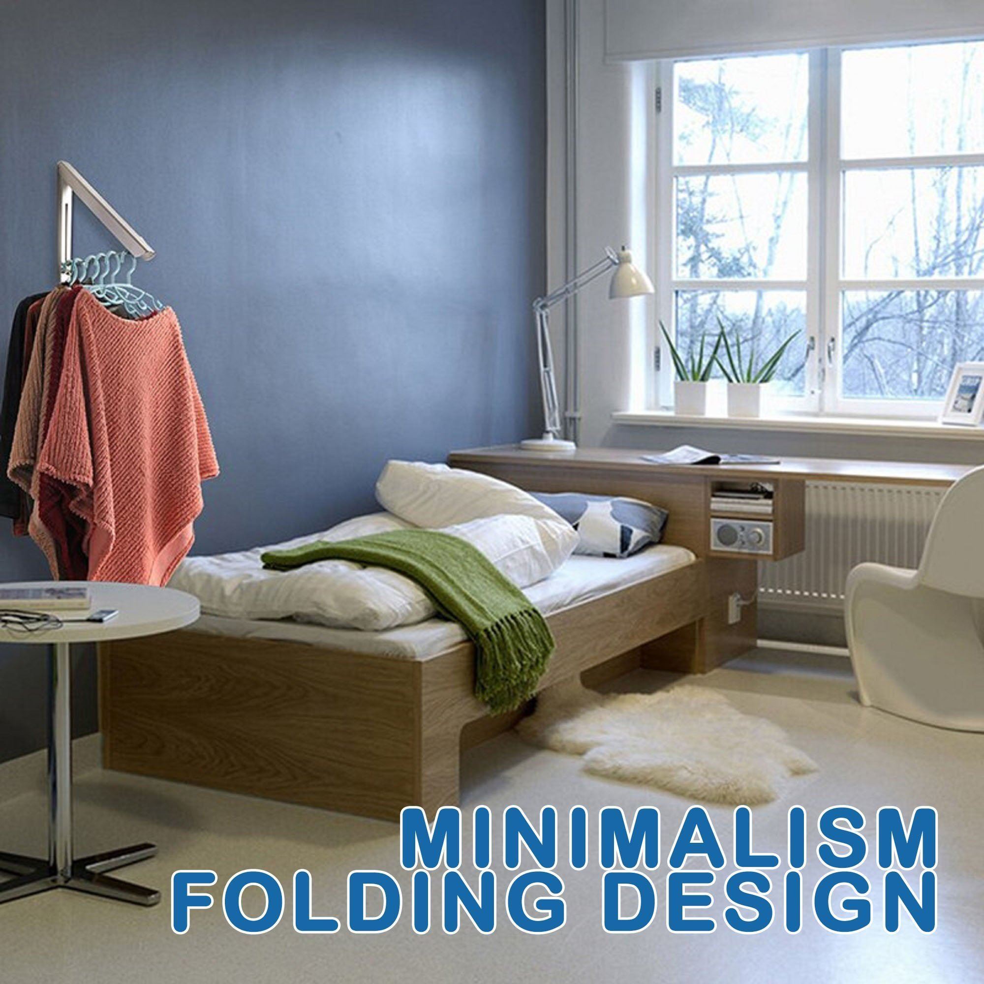 （60% OFF!!!）Folding Retractable Clothes Rack