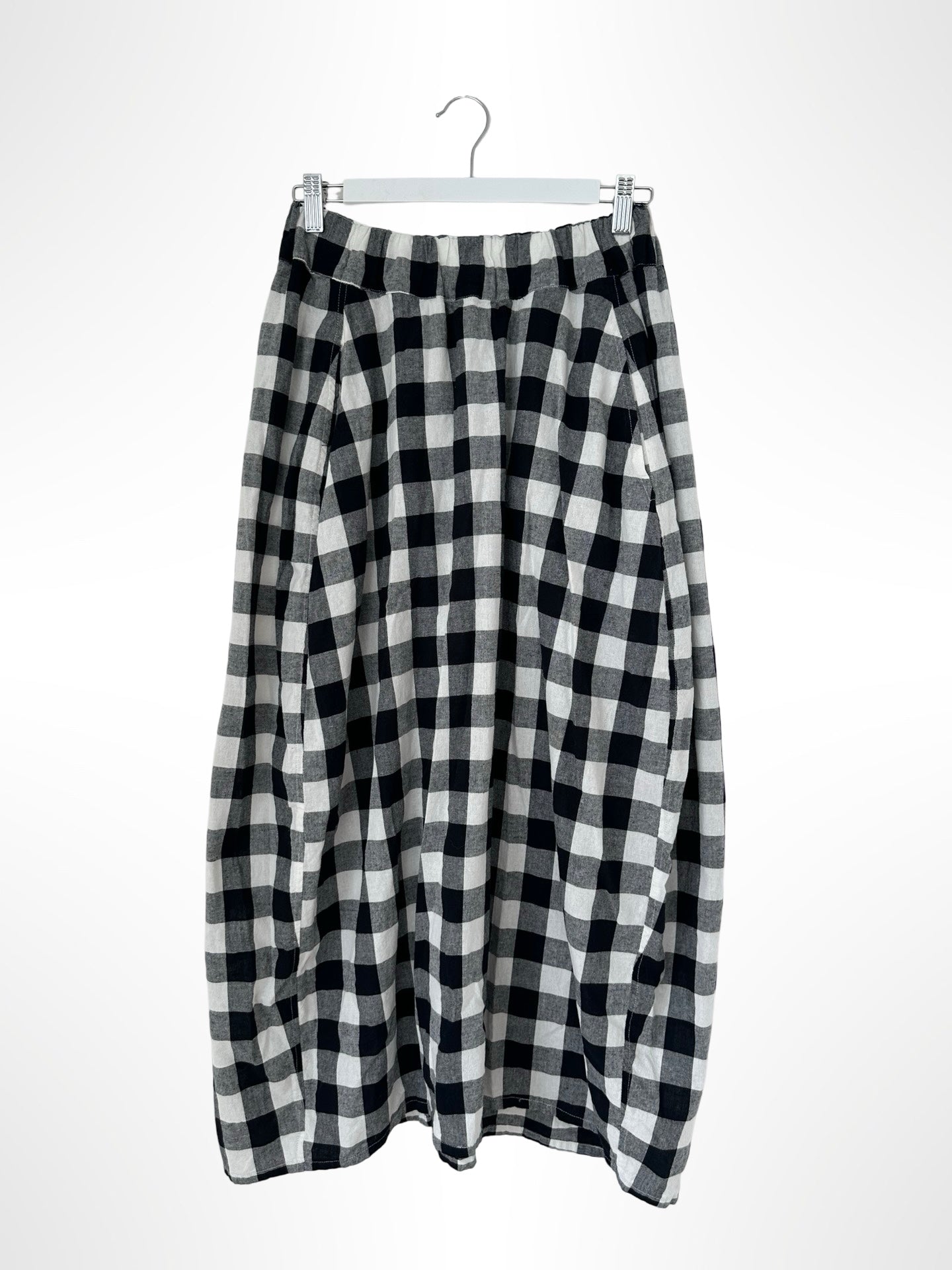 lana skirt - black check