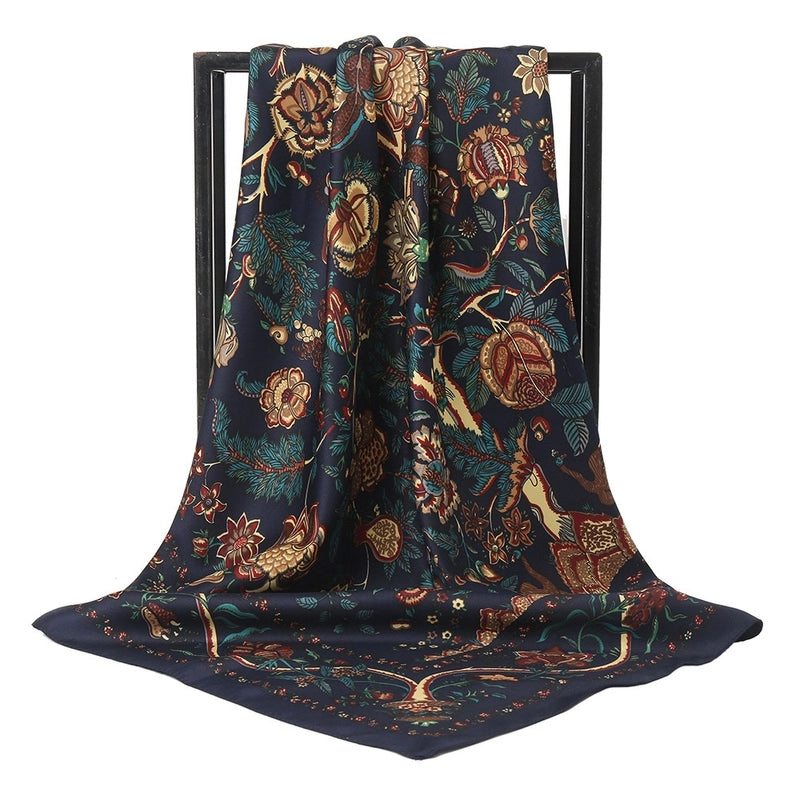 Women's Casual Minimalist Bag Shoe Polyester Silk Scarf