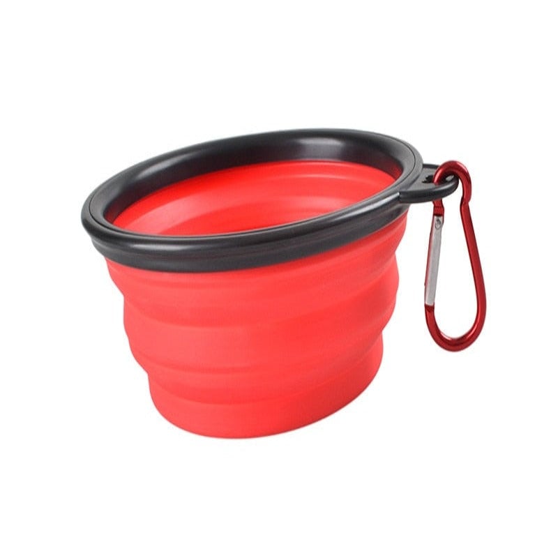 Collapsible Dog Folding Silicone Bowl