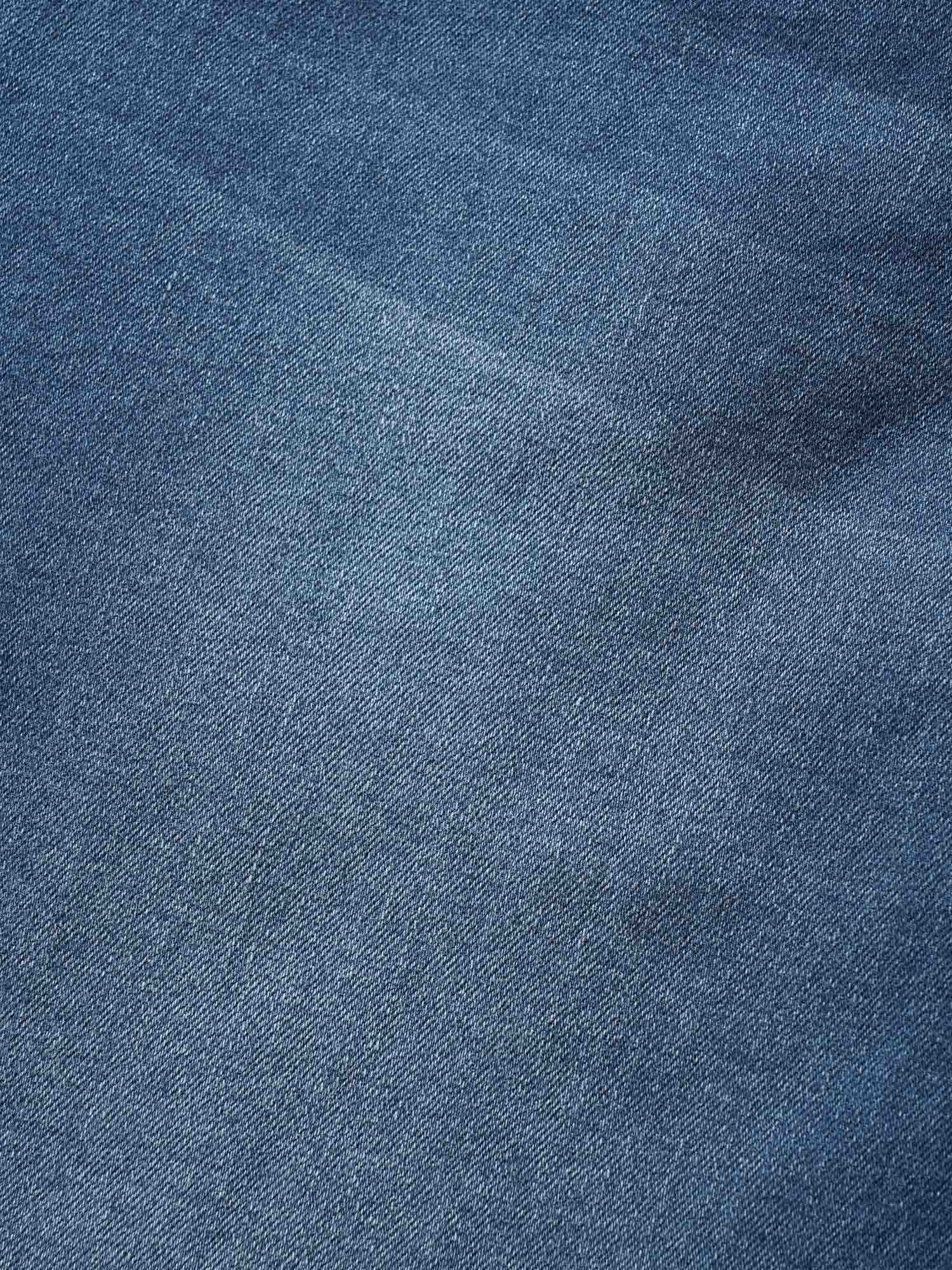 Light Wash Button Detail Pull On Jegging Jeans