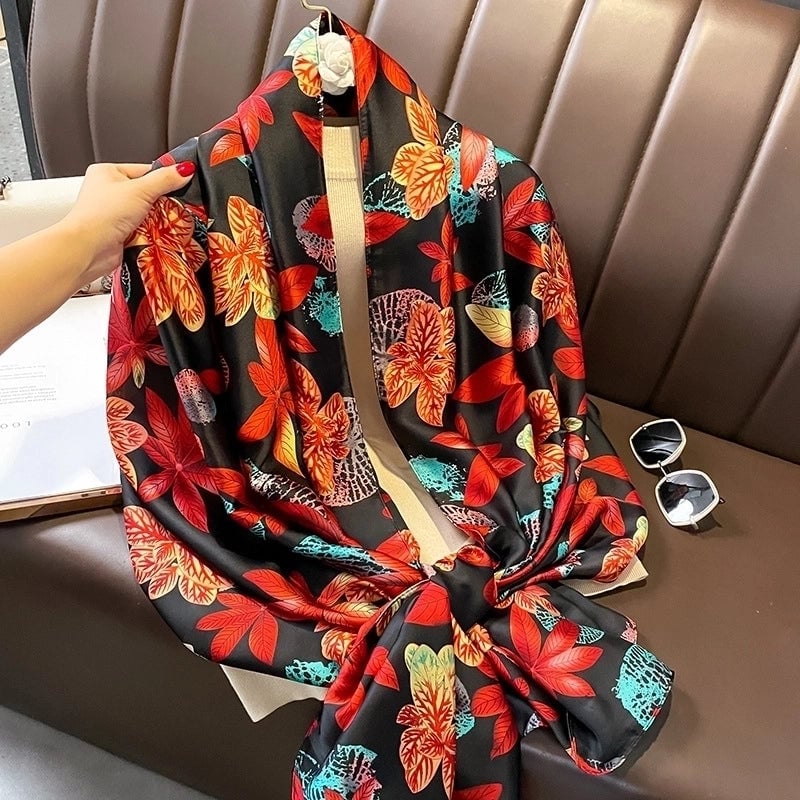 Fashion Silk Scarf (707 Main Color) Nhcj0164-707 Main Color