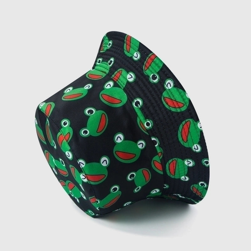 Unisex Hip-hop Animal Plant Printing Bucket Hat