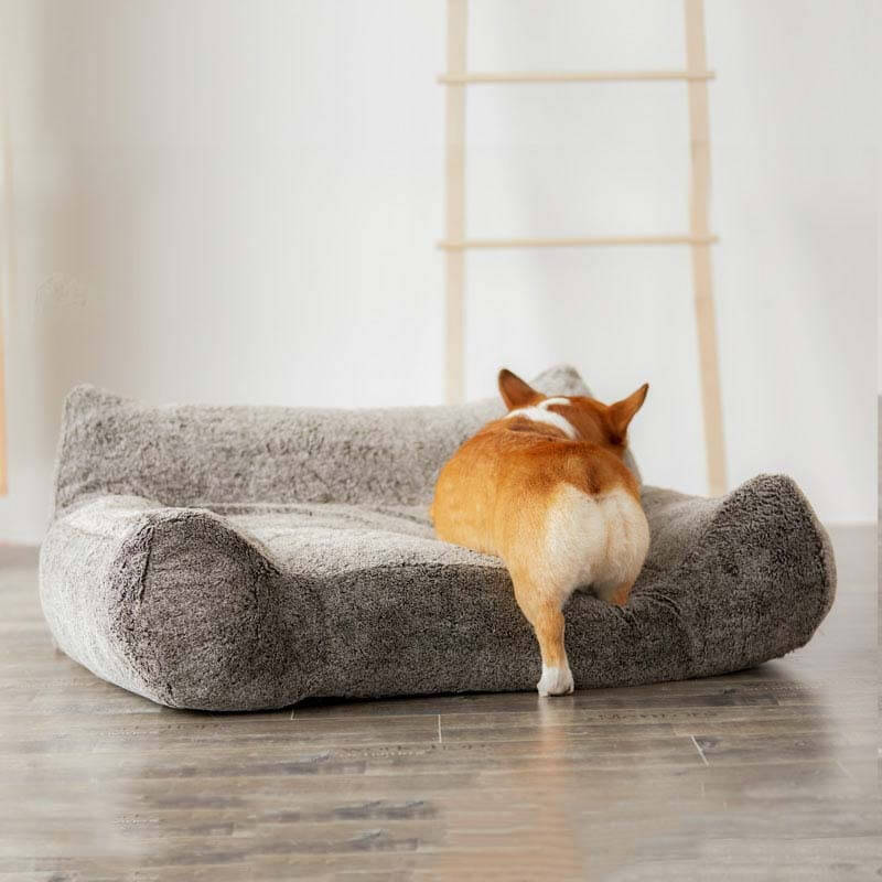 Large Cozy Plush Dog Sofa Bed