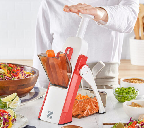 Brava Spring Slicer. Safe Slice Mandoline for Vegetables