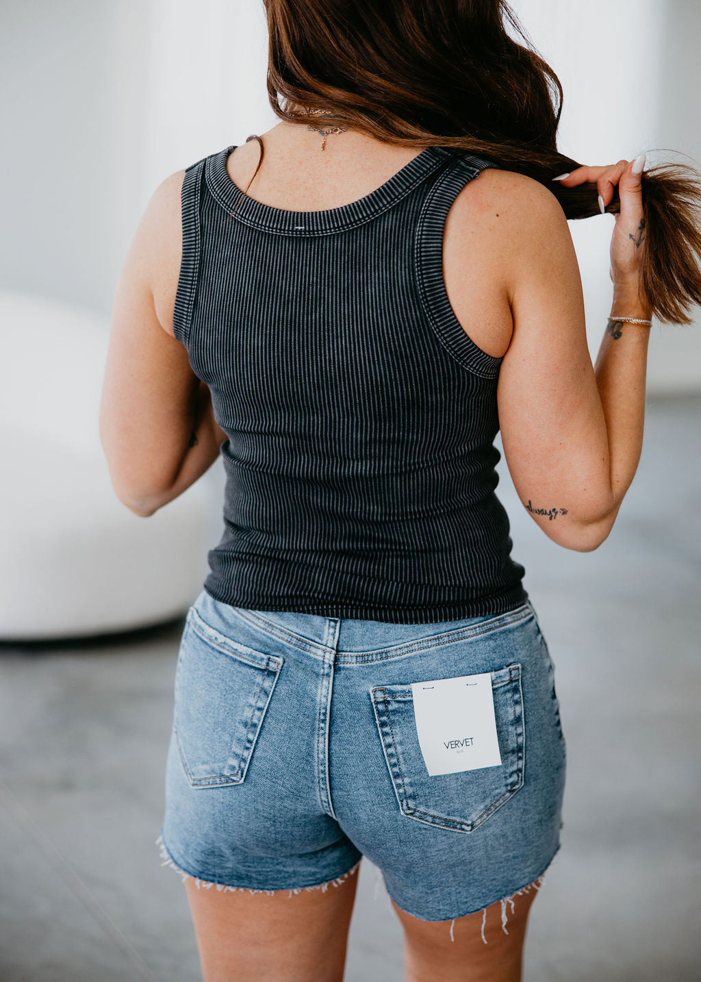 Leena Ribbed Tank Top