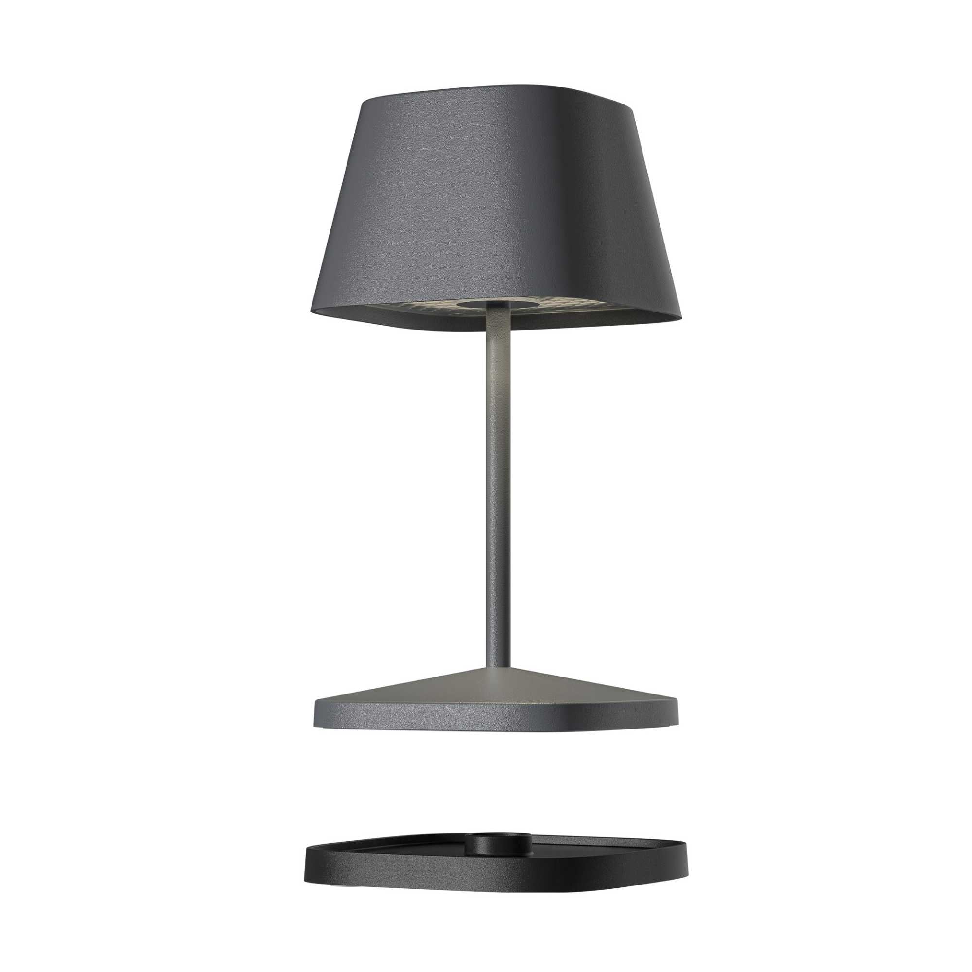Neapel 2.0 Outdoor Rechargeable Table Lamp. black