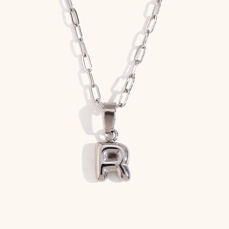 Minimalist Commute Letter Stainless Steel Titanium Steel Plating Gold Plated Pendant Necklace
