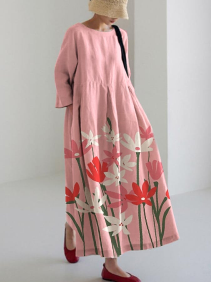 Elegant Casual Loose  Dress