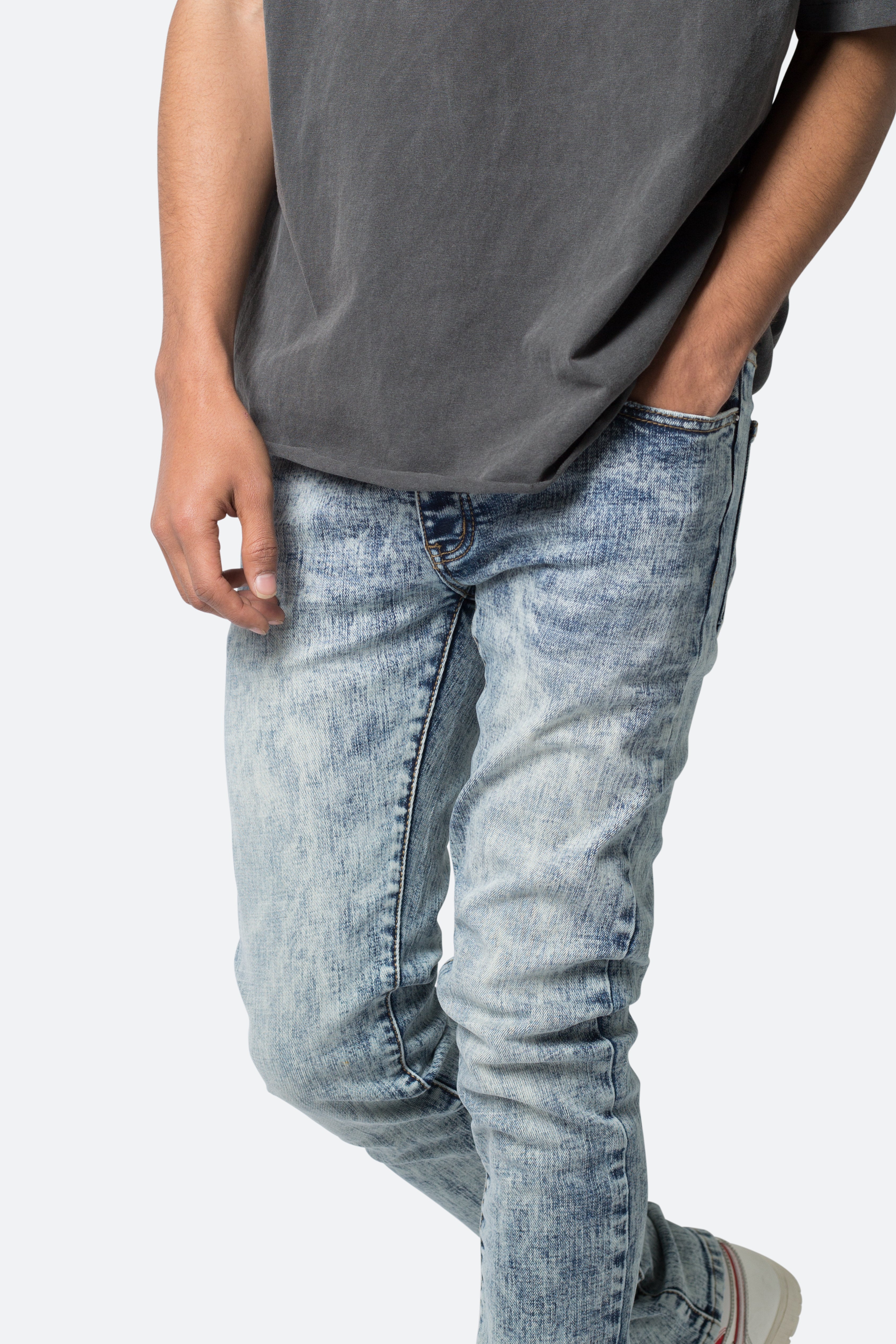 M588 Snap Slim Denim - Vintage Blue