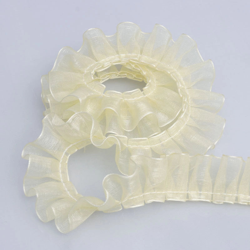 Sweet Solid Color Organza Tape Pet Accessories 1 Piece