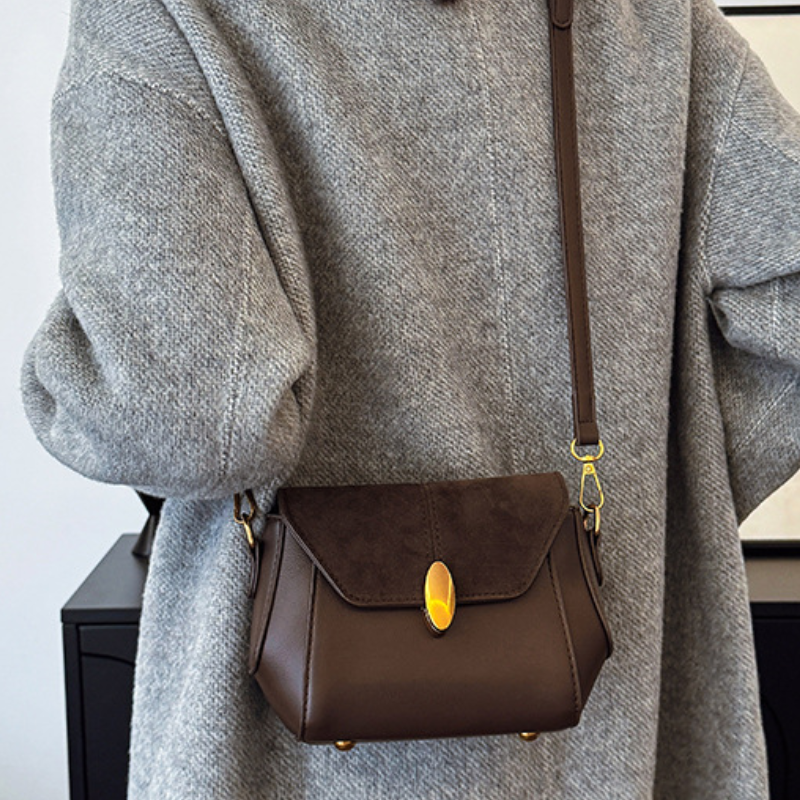 Textured Retro  Women's Crossbody Bag
