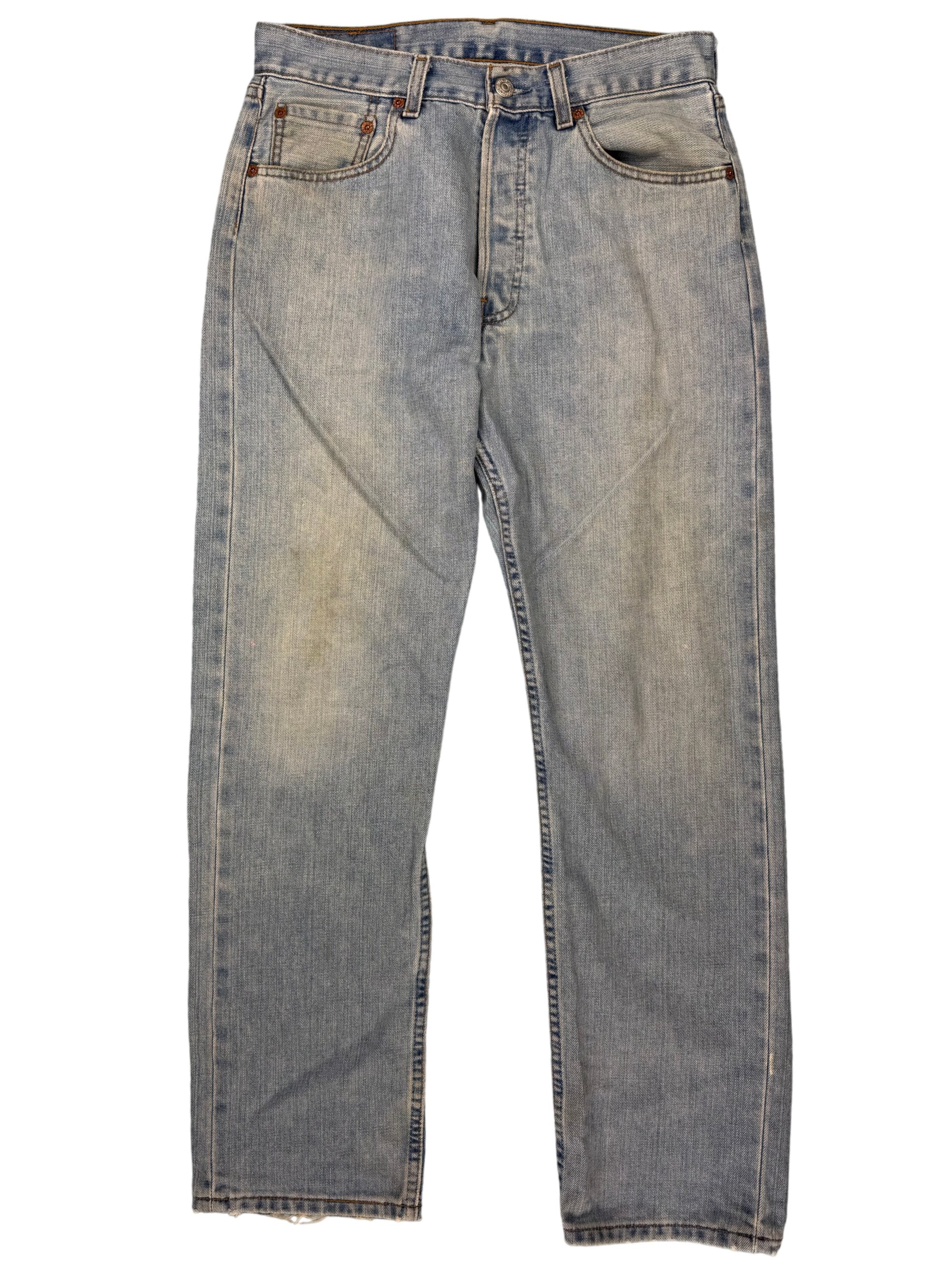 Levi's Strauss 501 Light Wash Denim Jeans