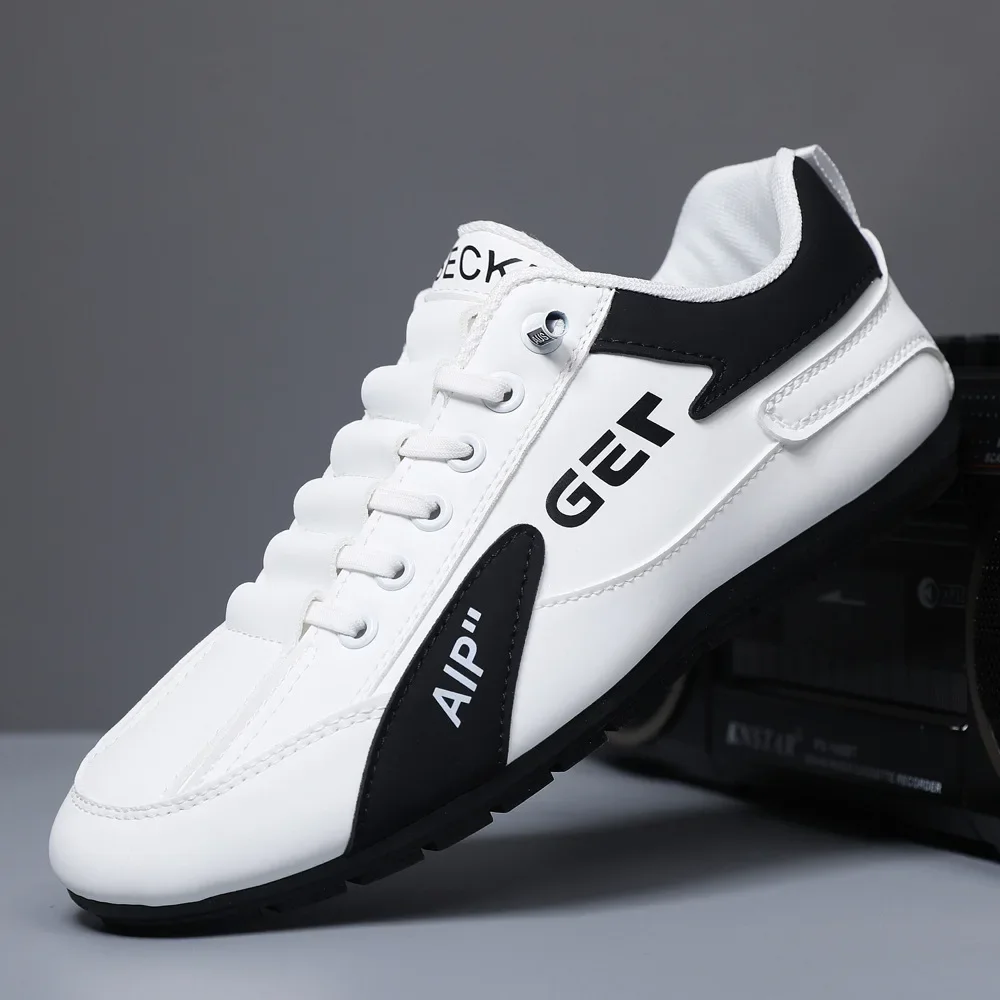 flats Men's Shoes Brand Male Sneakers Outdoor Comfortable Falt Walking Shoes 2024 Fashion Lightweight Trainers Student Footwear
