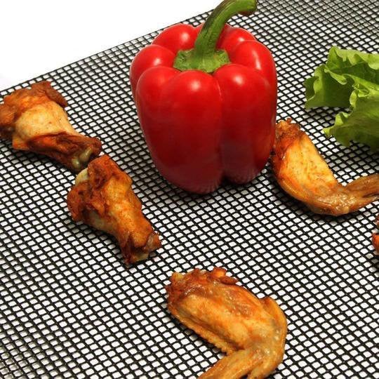 (🔥Hot Sale) Non-stick BBQ Grill Mesh Mat - Buy 5 Get 3 Free