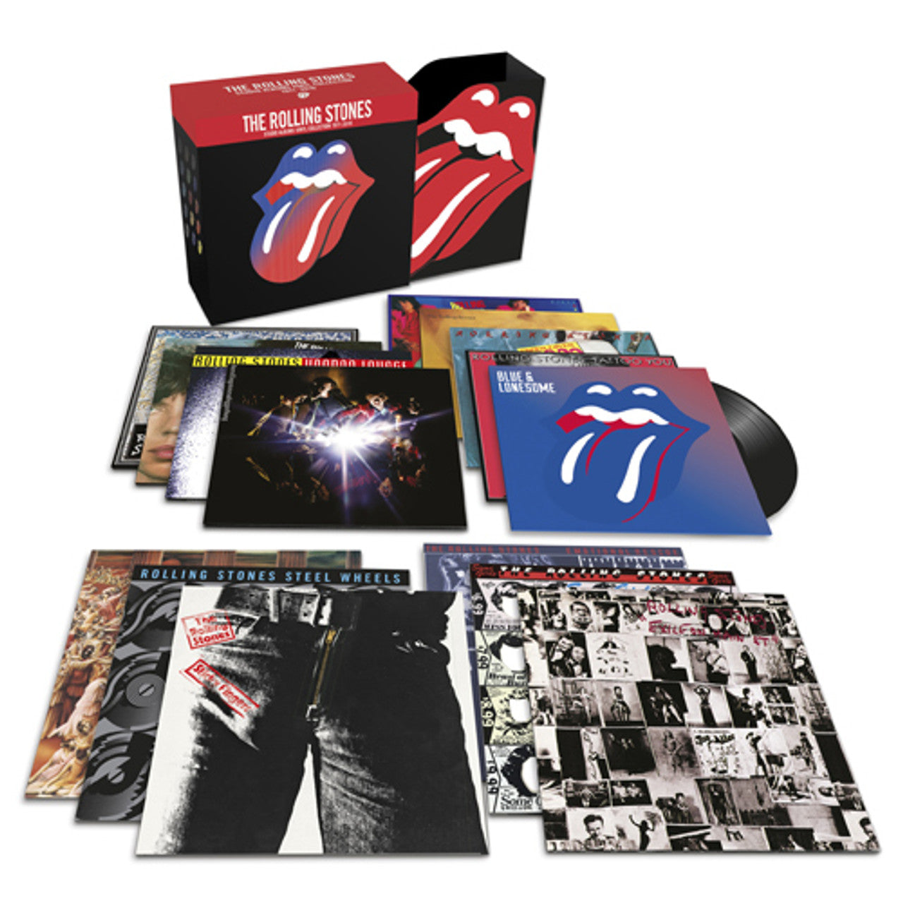 The Rolling Stones Studio Albums Vinyl Collection 1971-2016 Numbered Limited Edition Half-Speed Mastered 180g 20LP