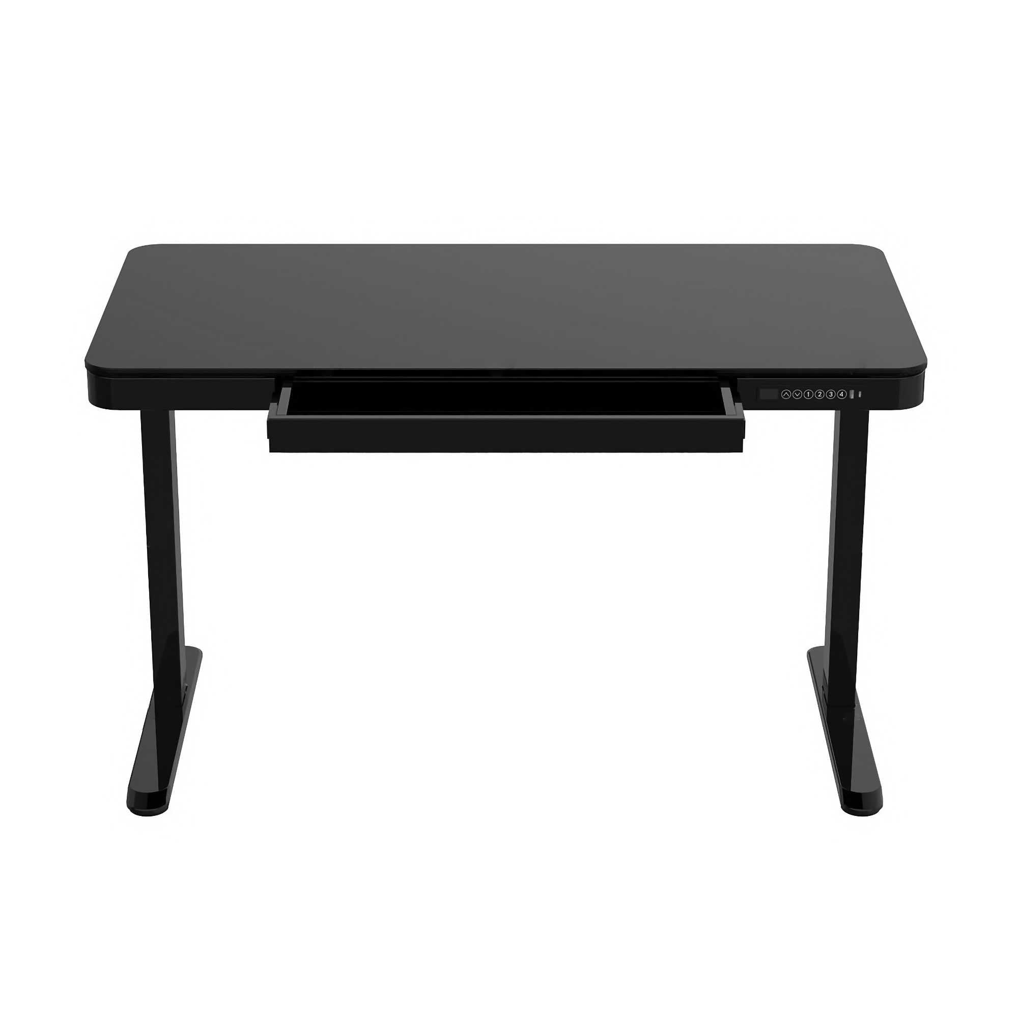 Liftek electric height adjustable desk. Black
