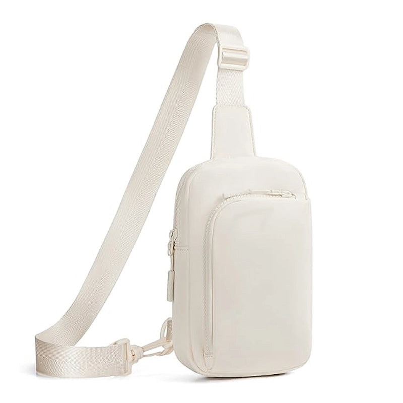 Unisex Basic Solid Color Polyester Waterproof Waist Bags