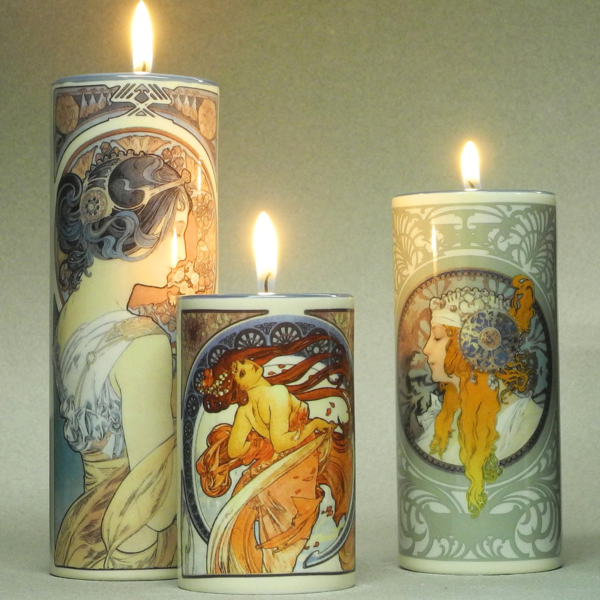 Mucha T-Light Set