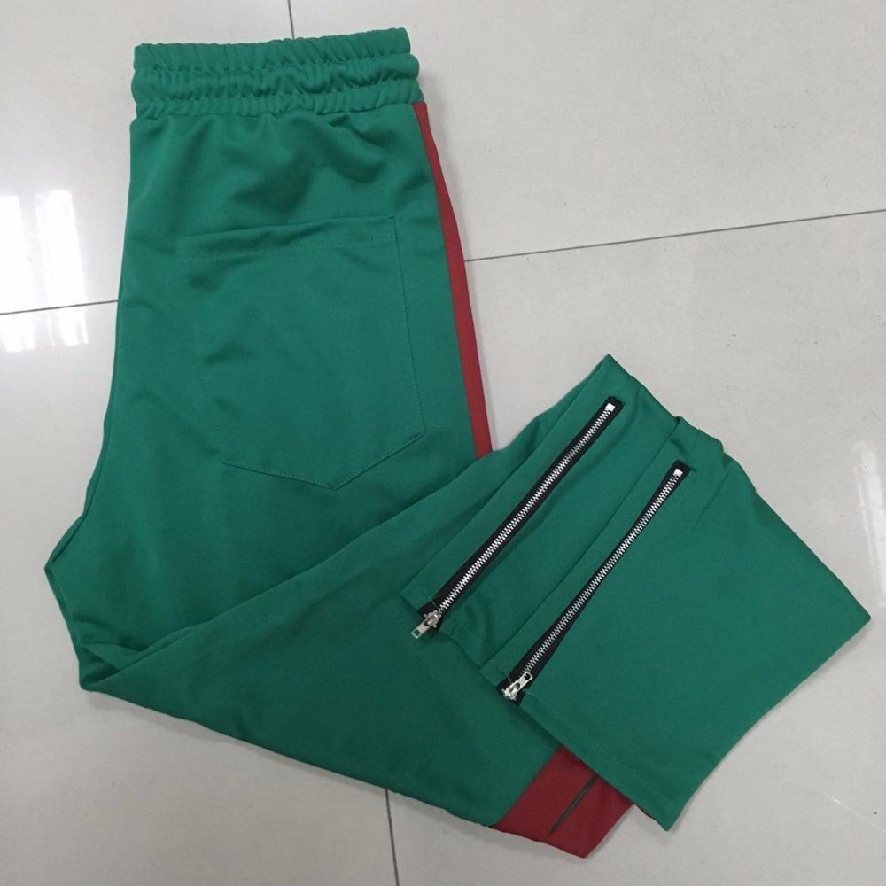 Structured Striped Sweatpants