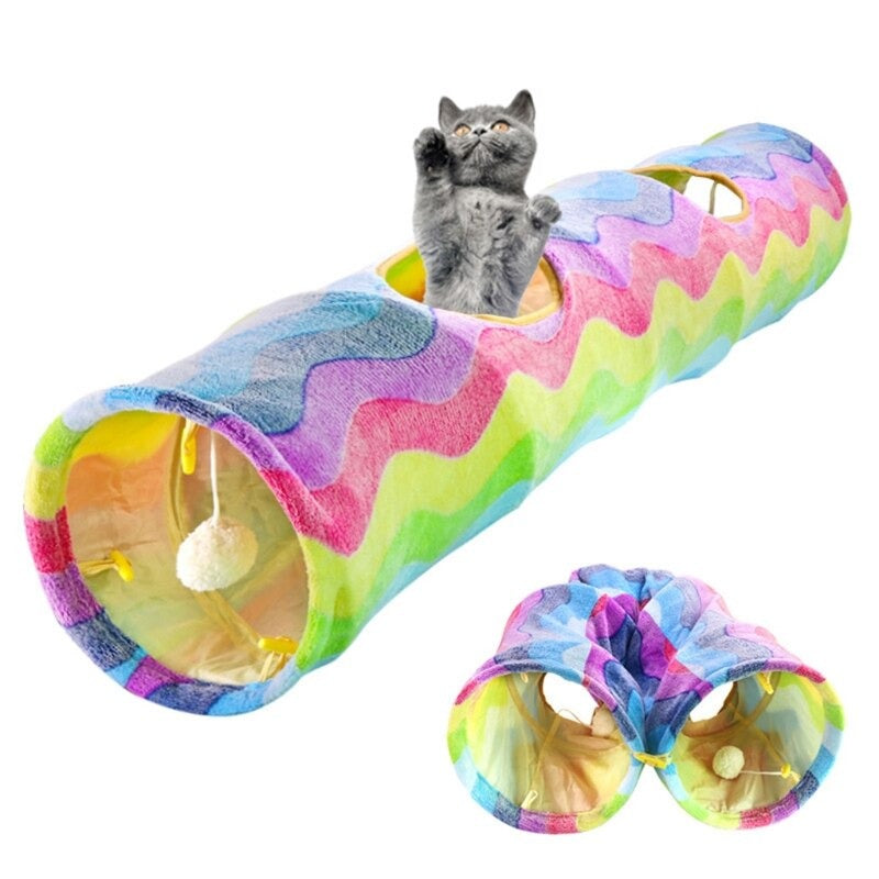 Colorful Collapsible Tunnel Tube