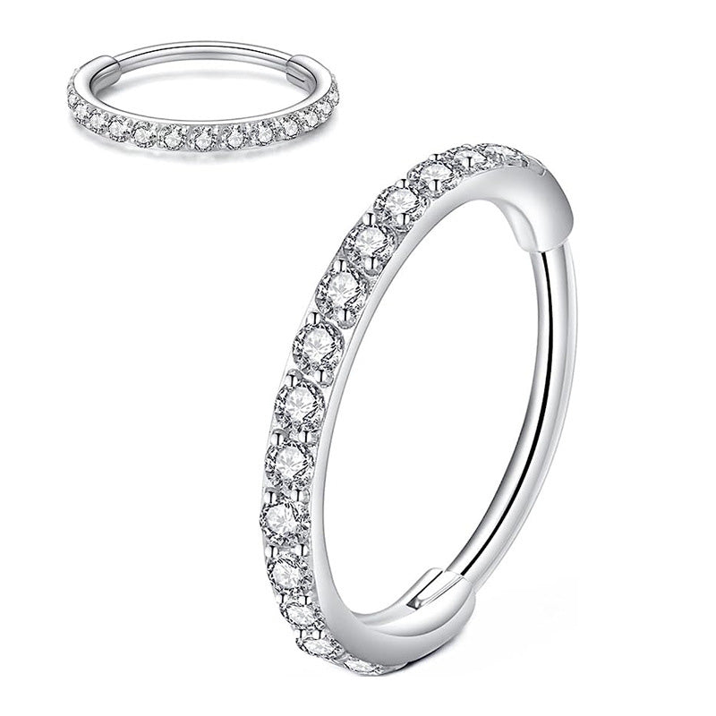 Diamond Nose Ring Jewelry