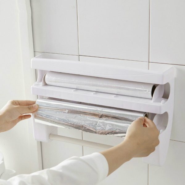 Kitchen Organizer Preservative Film Dispenser