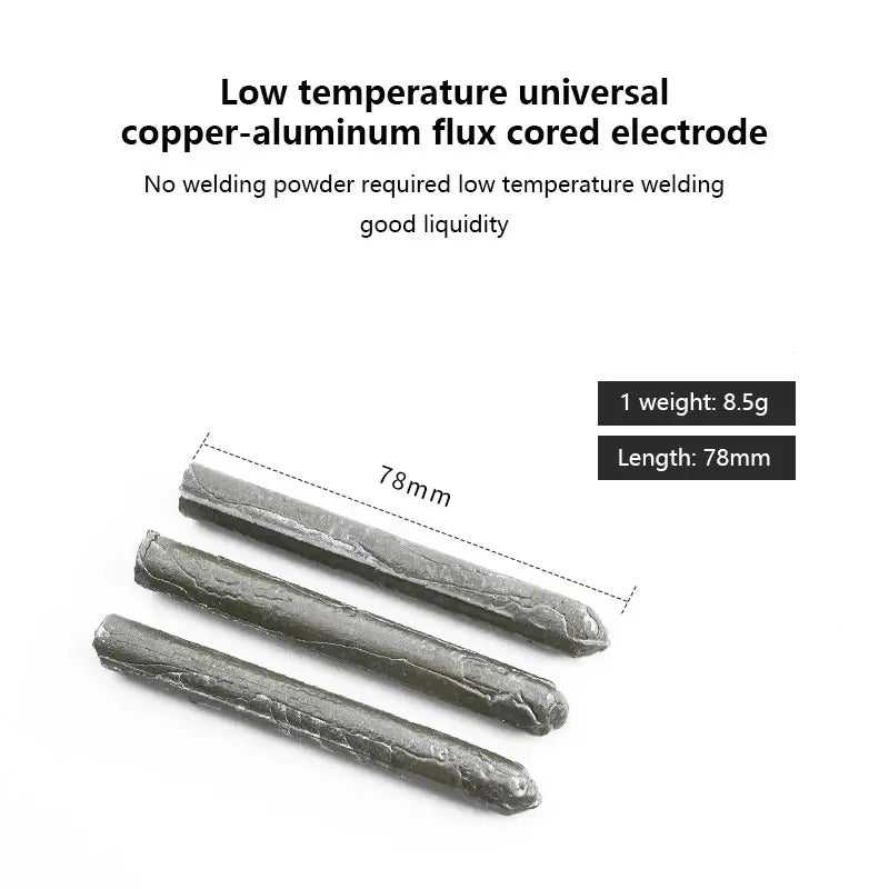 6 Pcs Low Temperature Welding Rods Easy to Melt