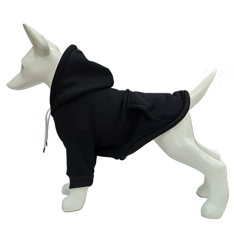 Casual Shorn-pile Solid Color Pet Clothing
