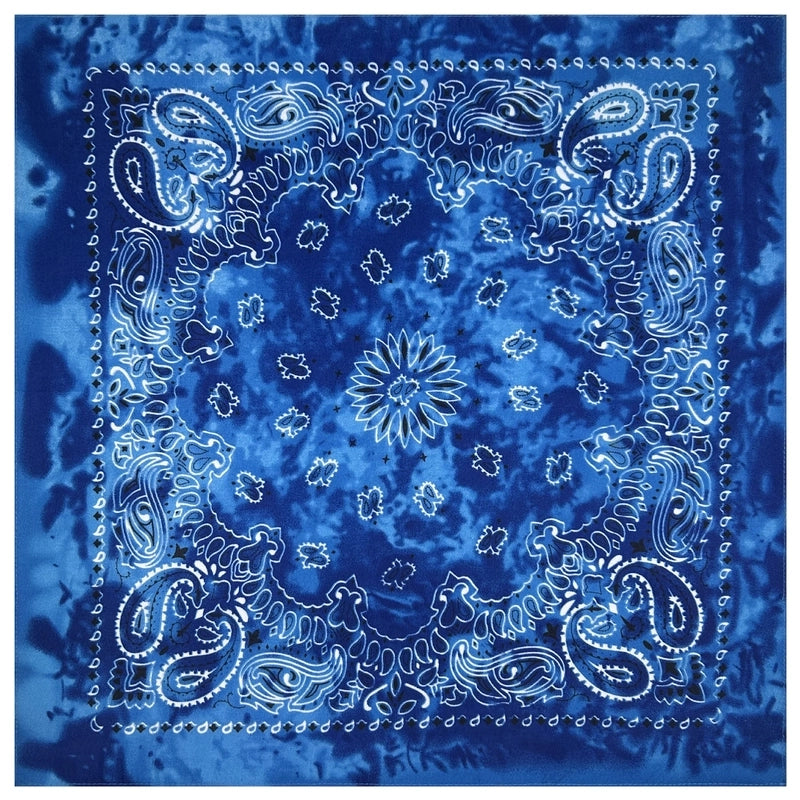 Unisex Hip-Hop Tie Dye Polyester Kerchief