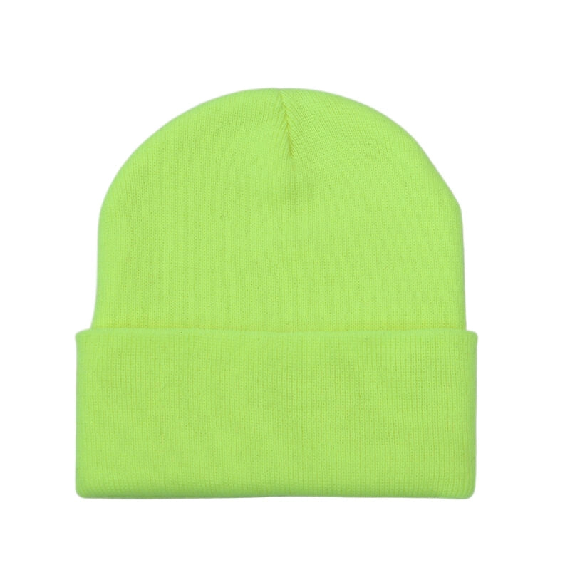 Hat Women's Autumn And Winter Korean Style Solid Color Wool Hat Trendy Japanese Style Warm Knitted Hat Outdoor Wool Hat