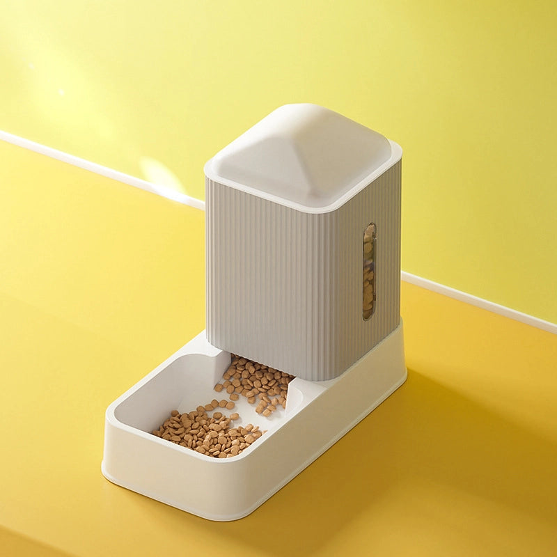 Minimalist PE PP Solid Color Pet Tableware